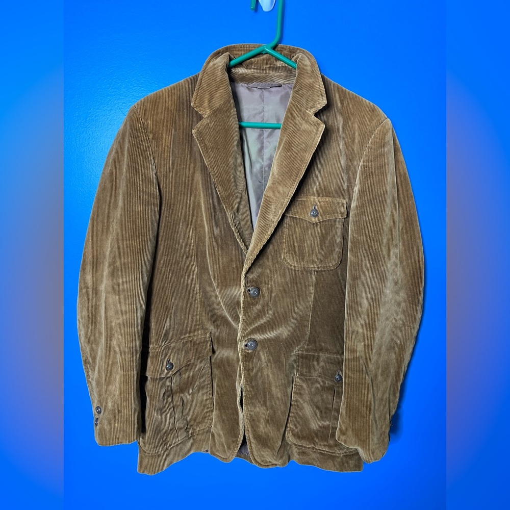Brown corduroy jacket